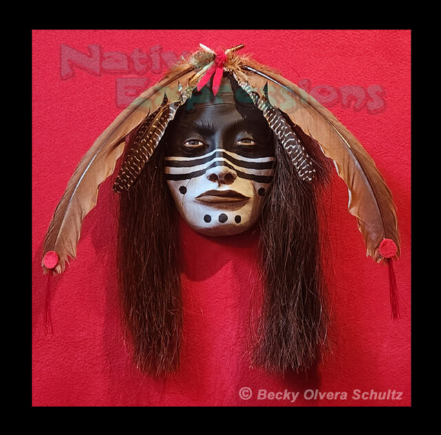 Native American Inspired Masks & Art - Museum Quality Art Inspired By ...